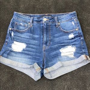 Aero super high Rise Midi shorts